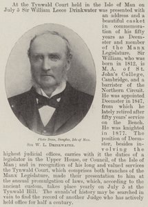 Sir W L Drinkwater door English Photographer