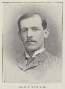 Sir W W Wynn, Baronet door English Photographer