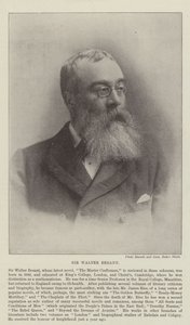 Sir Walter Besant door English Photographer