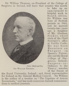 Sir William Thomson door English Photographer