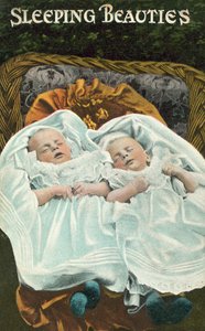 Slapende schoonheden, twee slapende baby