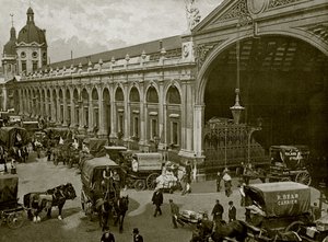 Smithfield Market, Londen: Vroege ochtend door English Photographer