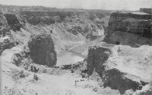 Zuid-Afrika: Open Mijnbouw, Kimberley door English Photographer