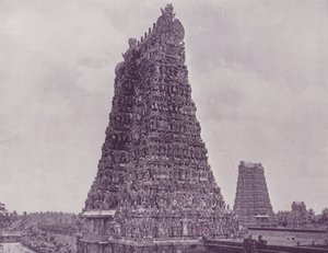 Zuid Gopura, Madura door English Photographer