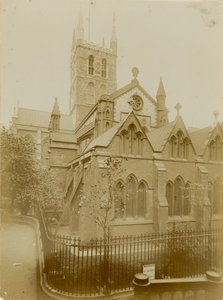 Southwark Kathedraal door English Photographer