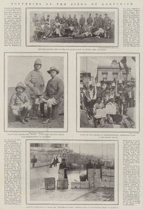 Souvenirs van de belegering van Ladysmith door English Photographer