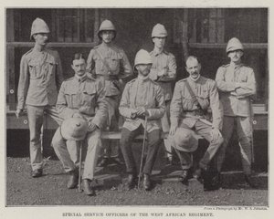 Speciale Dienst Officieren van het West-Afrikaanse Regiment