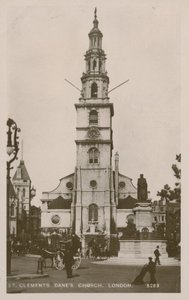 St Clements Danes Kerk, Londen door English Photographer