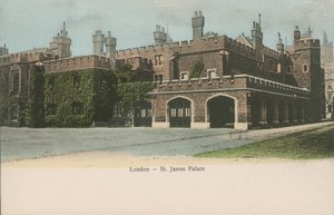St James Palace door English Photographer