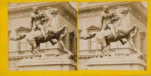 Standbeeld van Generaal Sir James Outram, voor Calcutta, nu in Waterloo Place, door J H Foley, RA door English Photographer