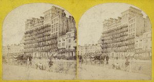 Stereoscopisch beeld van het Grand Hotel