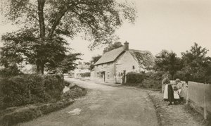 Straat in Uffington door English Photographer