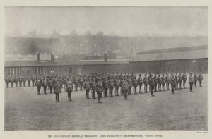 De 67e Compagnie Imperial Yeomanry, Lord Dunravens Scherpschutters, op weg naar het zuiden