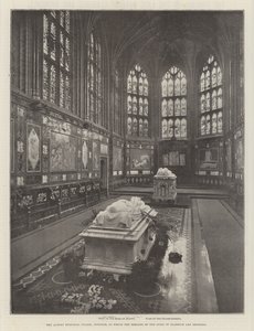 De Albert Memorial Chapel, Windsor, waar de Resten van de Hertog van Clarence rusten door English Photographer