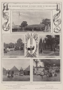 De Anglo-Franse grensafwikkelingsmissie naar de Goudkust