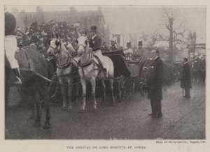 De aankomst van Lord Roberts in Cowes door English Photographer