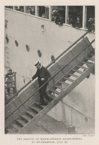 De Aankomst van Generaal-Majoor Baden-Powell in Southampton, 26 Juli