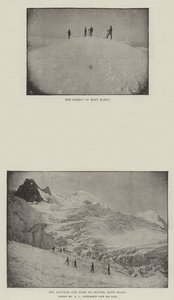 De Beklimming van de Mont Blanc door English Photographer