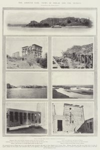 De Assouan-dam, uitzichten op Philae en de omgeving