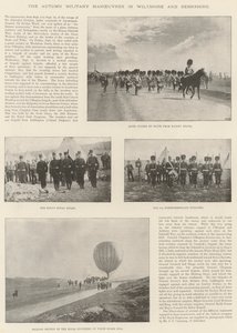 De herfst militaire manoeuvres in Wiltshire en Berkshire door English Photographer