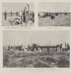 De Britse zonsverduisteringsexpeditie naar Spanje onder leiding van Sir Norman Lockyer door English Photographer