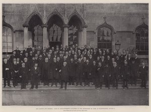De kerk en dissent, bezoek van niet-conformistische ministers aan de aartsbisschop van York in Bishopthorpe, 8 augustus