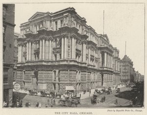 Het stadhuis van Chicago