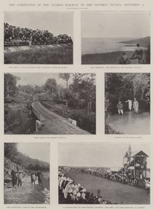 De voltooiing van de Oeganda-spoorweg naar de Victoria Nyanza, 19 december
