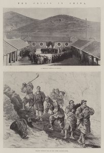 De crisis in China door English Photographer