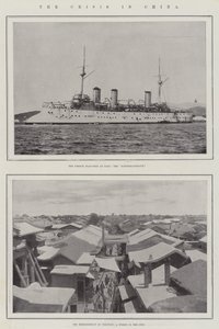 De crisis in China, 1900 door English Photographer