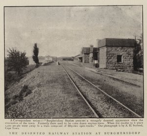 Het Verlaten Treinstation in Burghersdorp door English Photographer