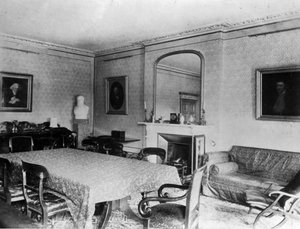 De eetkamer in Down House door English Photographer