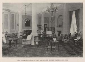 De Salon van het Sackville Hotel, Bexhill-on-Sea