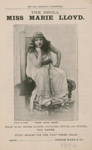 De grappige Miss Marie Lloyd door English Photographer