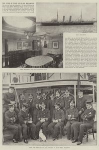 De Hertog van York en HMS Melampus door English Photographer