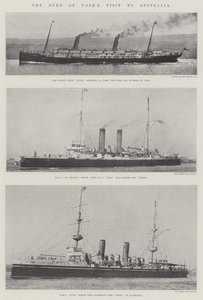 Het Bezoek van de Hertog van York aan Australië door English Photographer