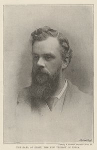 De graaf van Elgin, de nieuwe onderkoning van India door English Photographer