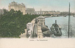 De Embankment, Londen door English Photographer