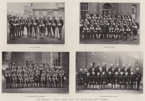 De expeditie naar Ashanti, Speciale Dienstkorps geselecteerd uit Britse regimenten