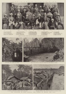 De Gevechten in Oost-Afrika, de Steden Mwele en Gazi door English Photographer