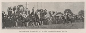 De Finish van de Eclipse Stakes, 19 Juli, Epsom Lad wint met een Hoofd van Ian door English Photographer