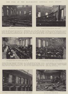 De brand in het Manchester General Post Office