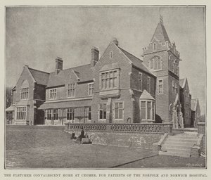 Het Fletcher Herstellingsoord in Cromer, voor patiënten van het Norfolk en Norwich Ziekenhuis