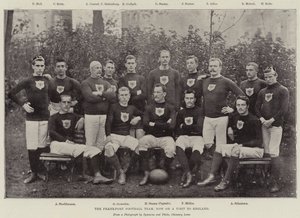 Het Frankfort voetbalteam, nu op bezoek in Engeland door English Photographer
