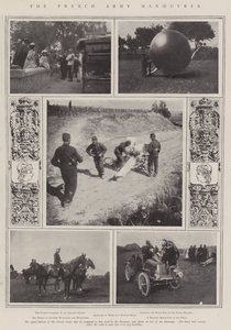 De manoeuvres van het Franse leger door English Photographer