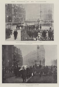 De begrafenis van meneer Gladstone door English Photographer