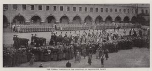 De begrafenis van de overleden prins Alfred van Saksen-Coburg en Gotha door English Photographer