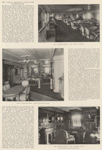 De Stoomjacht van de Duitse Keizer, Hohenzollern door English Photographer