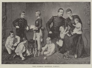 De Duitse keizerlijke familie door English Photographer