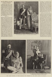 Het Gouden Huwelijk van Hunne Majesteiten Koning Christian IX en Koningin Louise van Denemarken door English Photographer